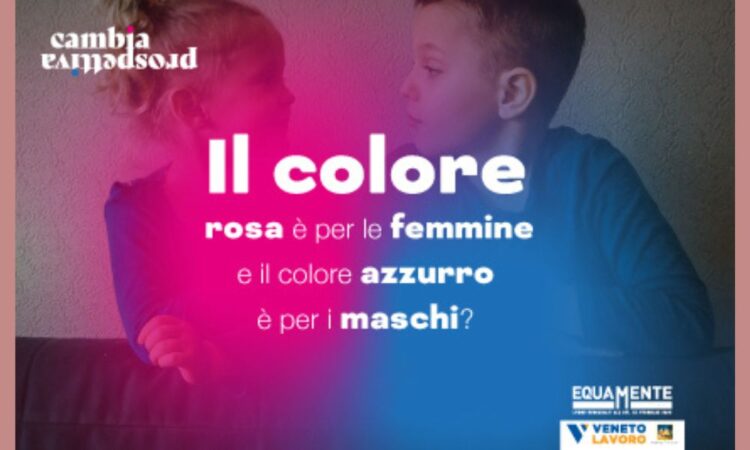 Il colore rosa è per le femmine e il colore azzurro è per i maschi?